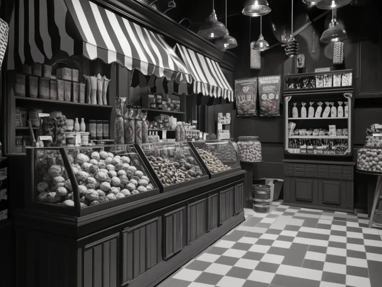 Pick N Mix Stands based on British sweet history
