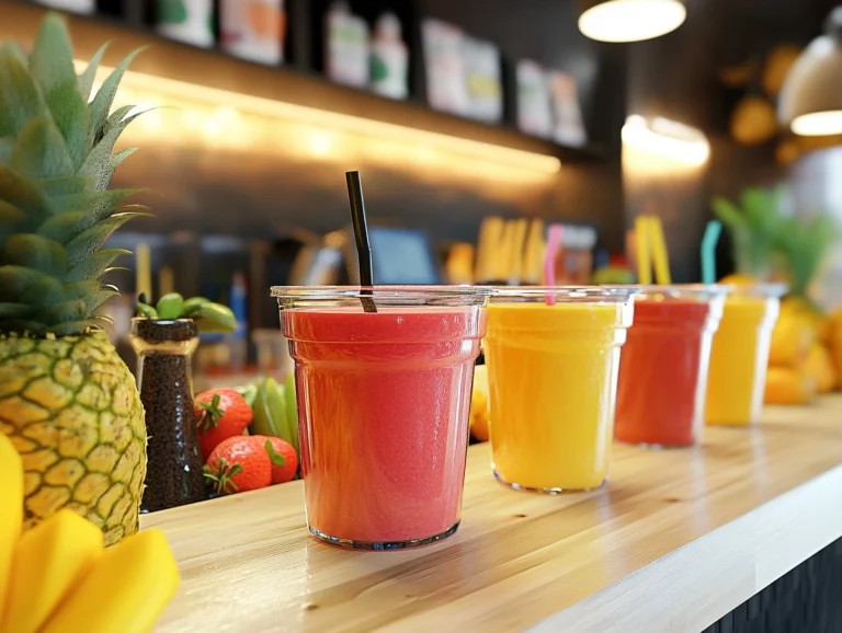 Mobile Smoothie Bar for your Events Organised by Party247
