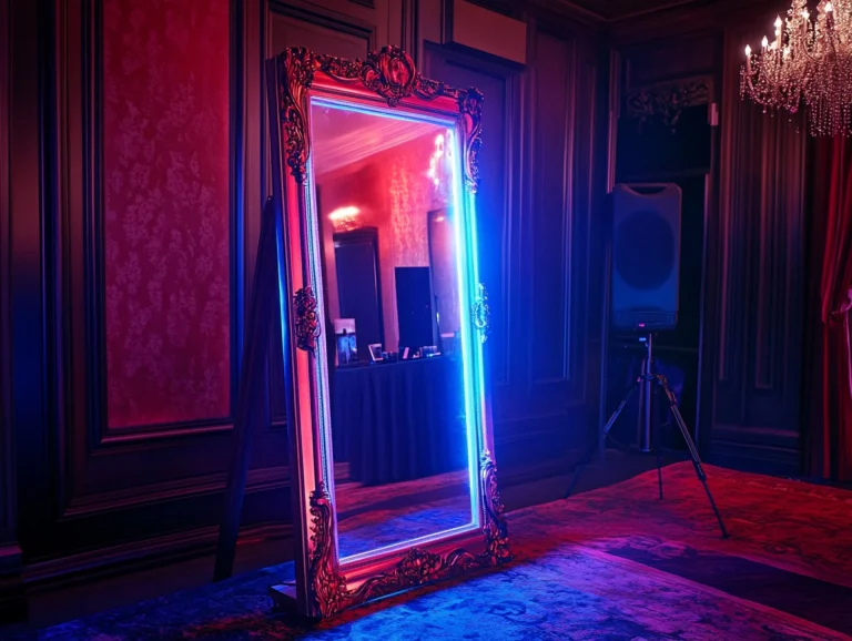 Magic Mirror hiring for events