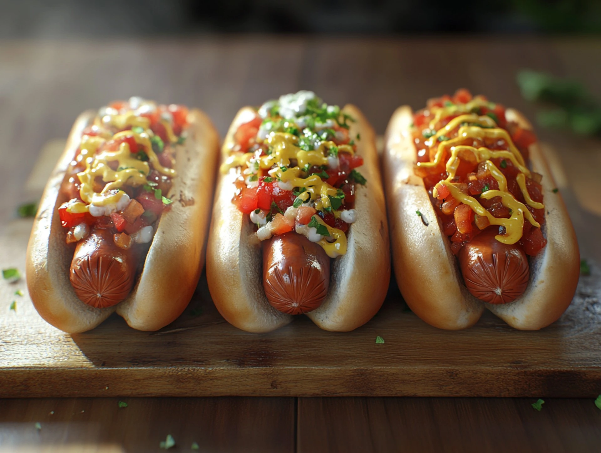 Hotdog toppings