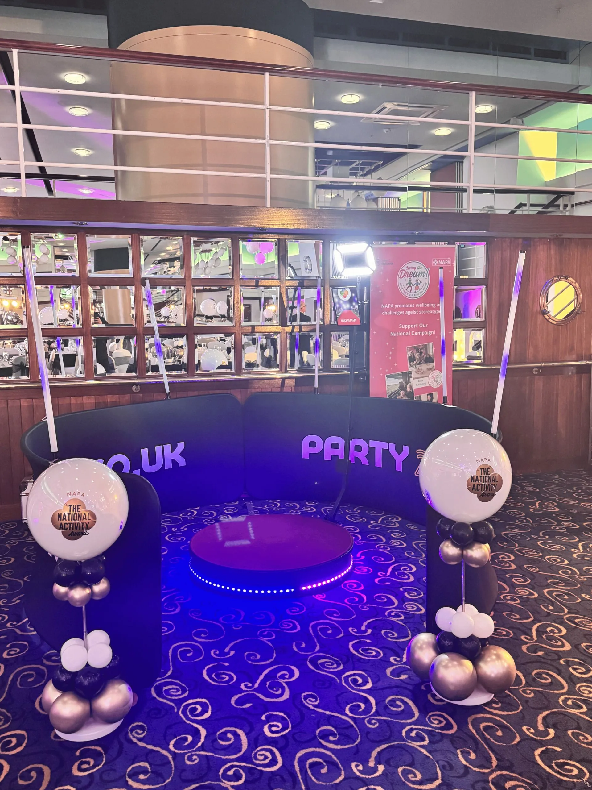 360 Photo Booths for event 2025