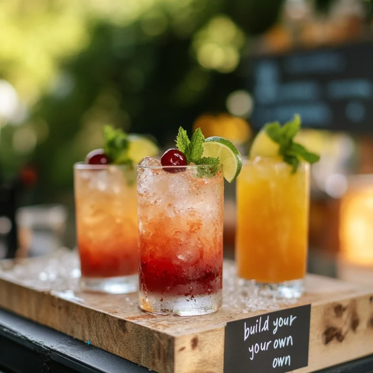 Mocktail Ideas for Your Next Mobile Bar Hire